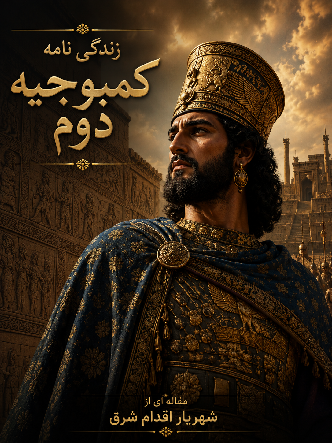 زندگی نامه کمبوجیه دوم پسر کوروش بزرگ|The Biography of Cambyses the Second, Son of Cyrus Farsi